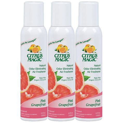 Say goodbye to unwanted odors and hello to the refreshing scent of citrus magic